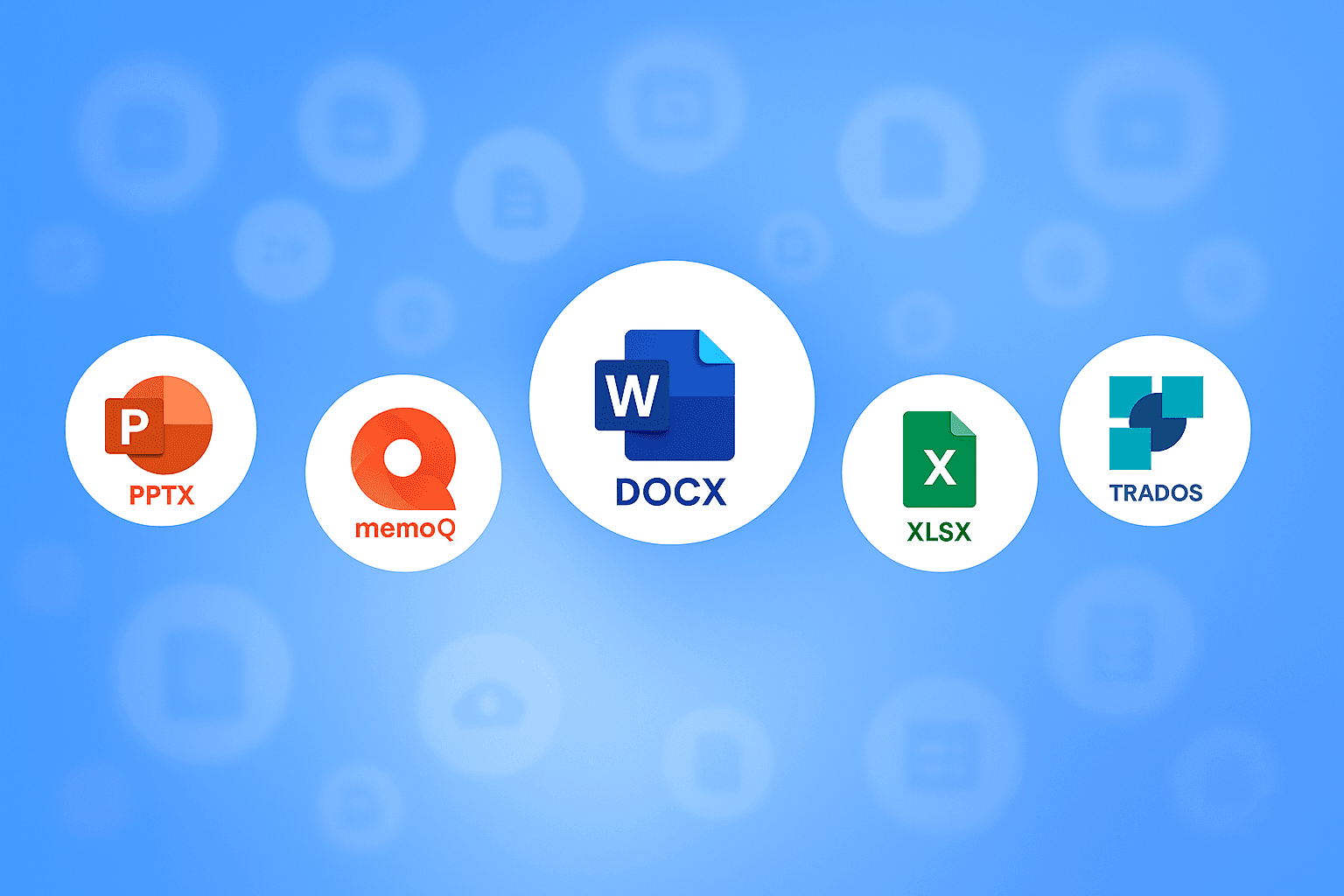 Illustration of the AI translation workspace